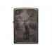 Зажигалка ZIPPO Classic Black Ice 49059 в подарочной упаковке + топливо и кремни 49059-n