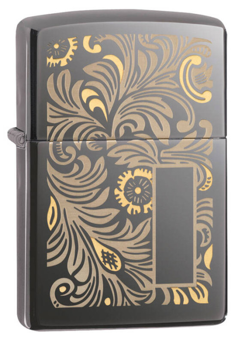 Зажигалка ZIPPO Classic Black Ice 49162