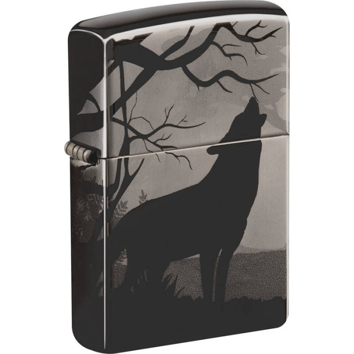 Зажигалка ZIPPO Classic Black Ice 49188