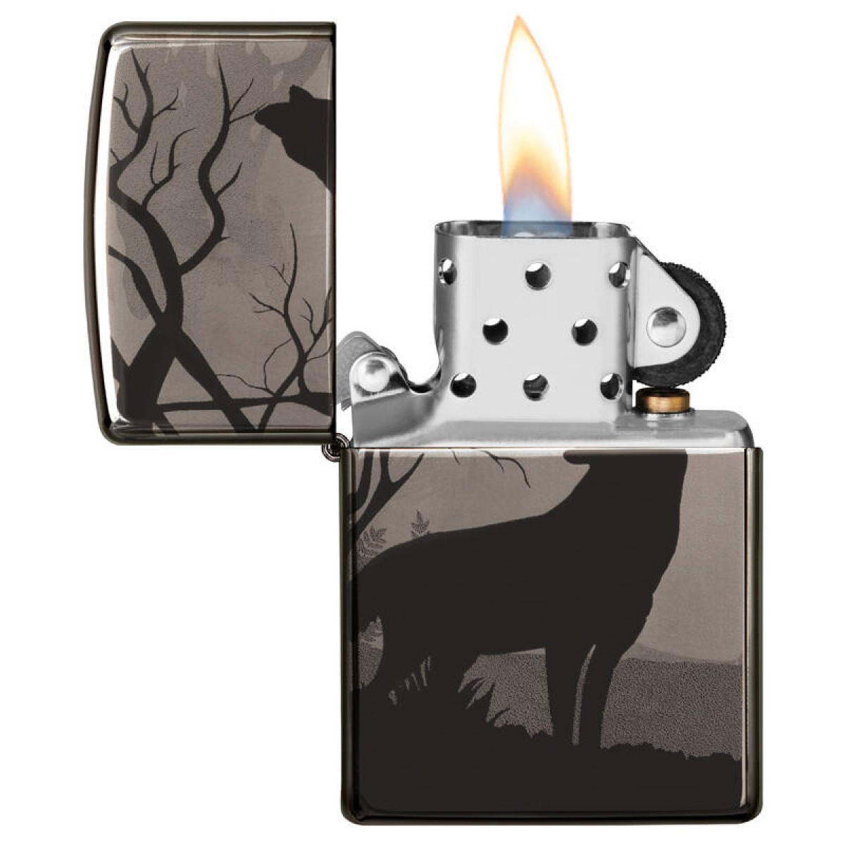Зажигалка ZIPPO Classic Black Ice 49188 2