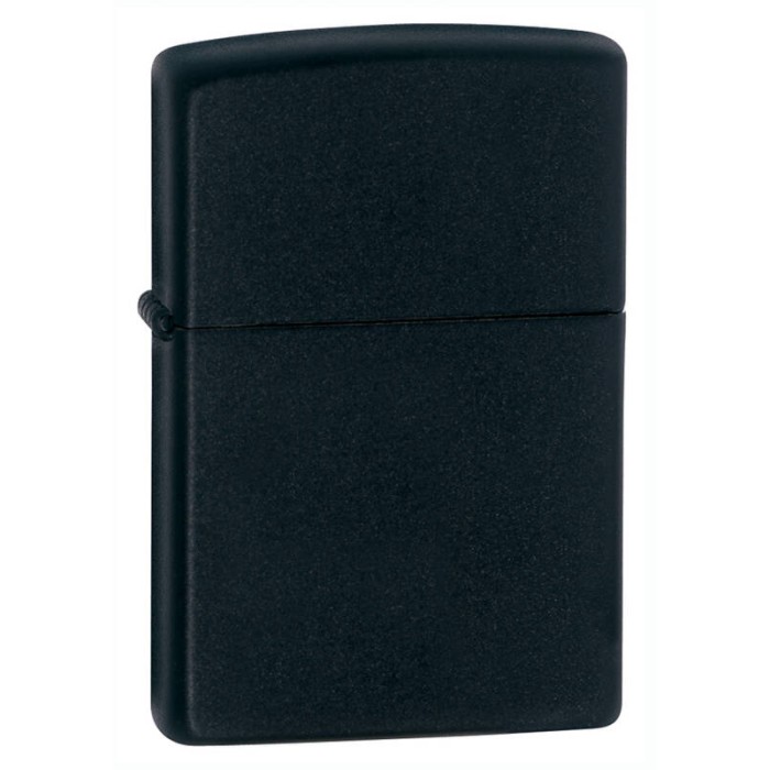 Зажигалка ZIPPO Classic Black Matte 218