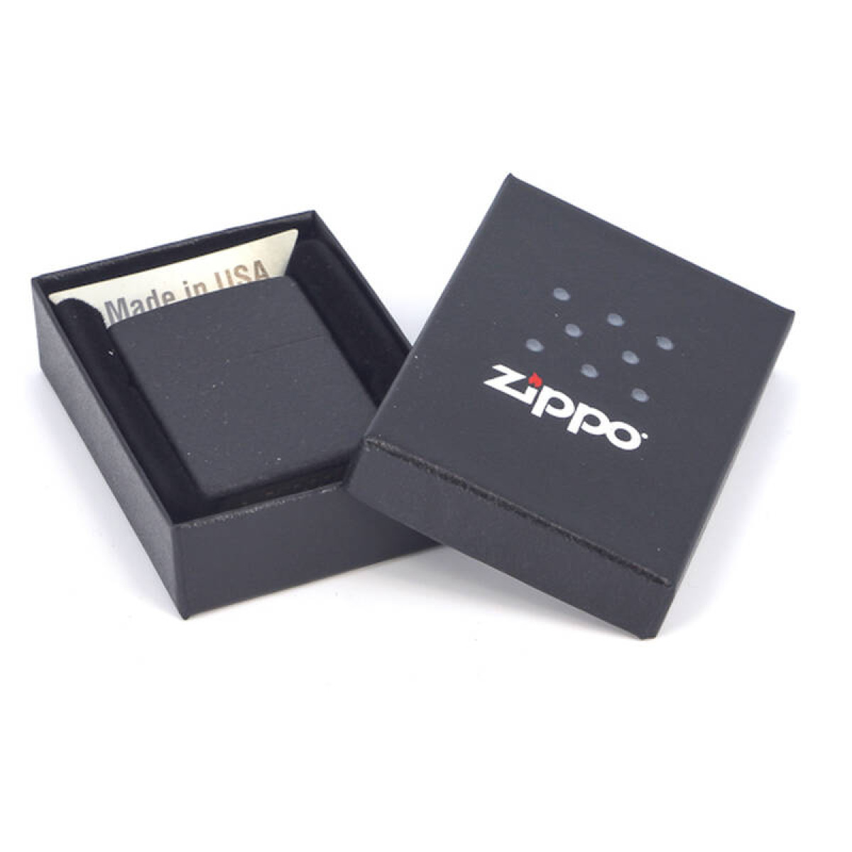 Зажигалка ZIPPO Classic Black Matte 218 4