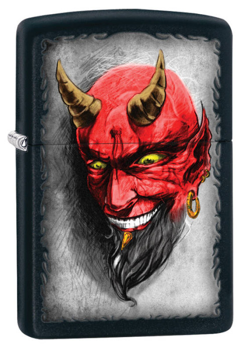 Зажигалка ZIPPO Classic Black Matte 28862