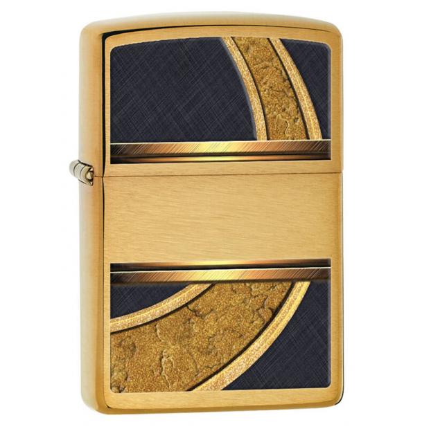 Зажигалка ZIPPO Classic Brushed Brass 28673