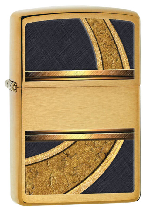 Зажигалка ZIPPO Classic Brushed Brass 28673