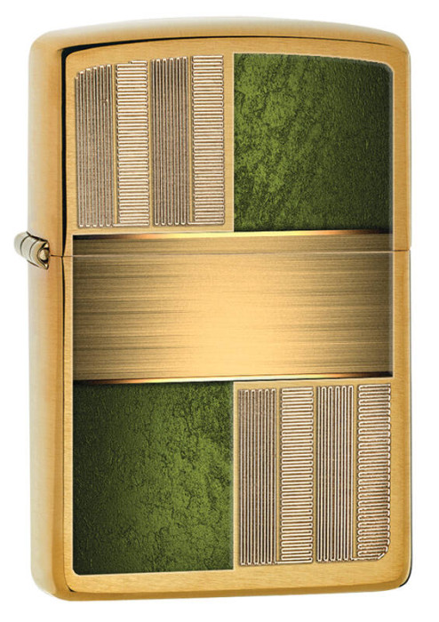Зажигалка ZIPPO Classic Brushed Brass 28796