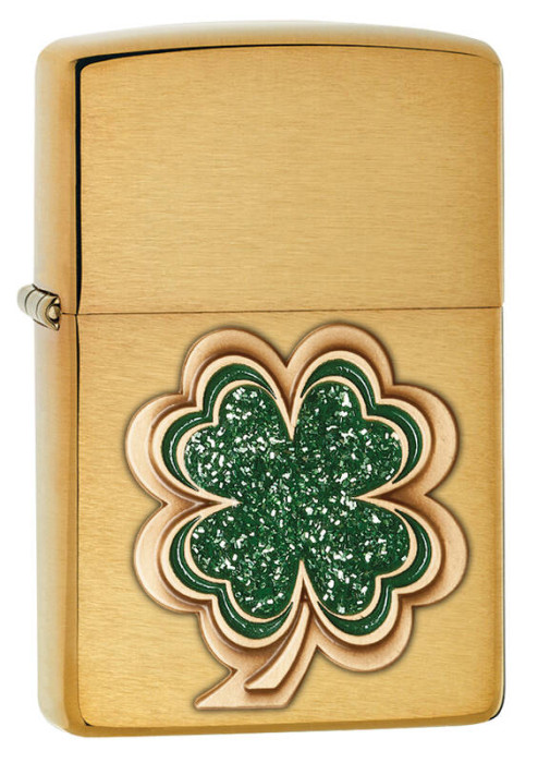 Зажигалка ZIPPO Classic Brushed Brass 28806