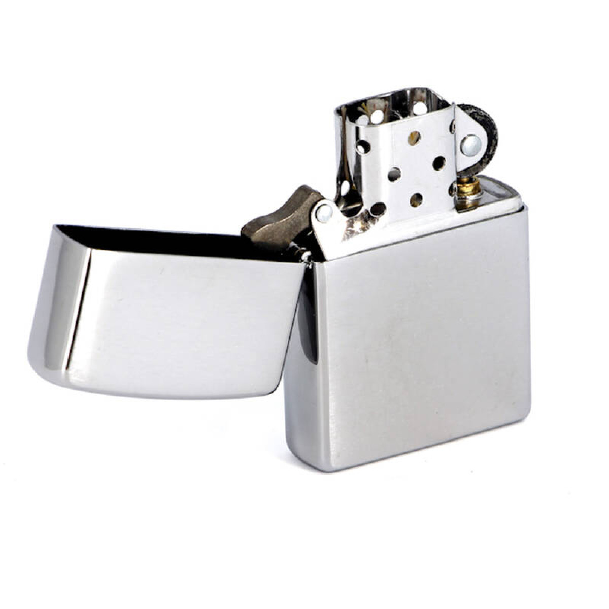 Зажигалка ZIPPO Classic Brushed Chrome 200 7