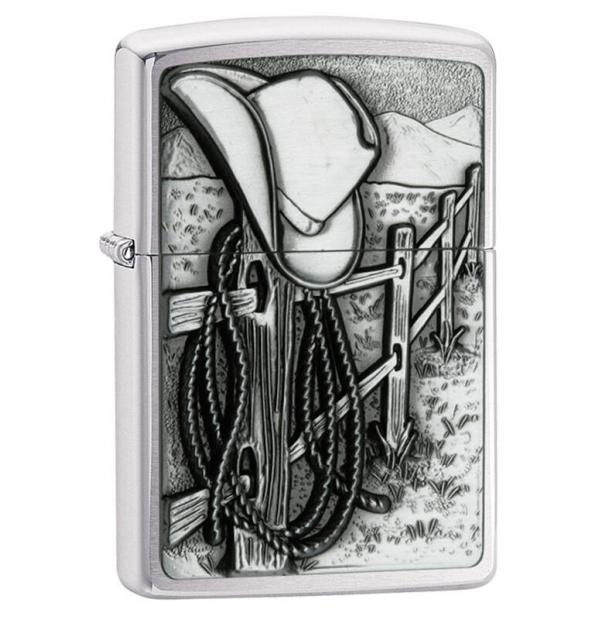 Зажигалка ZIPPO Classic Brushed Chrome 24879