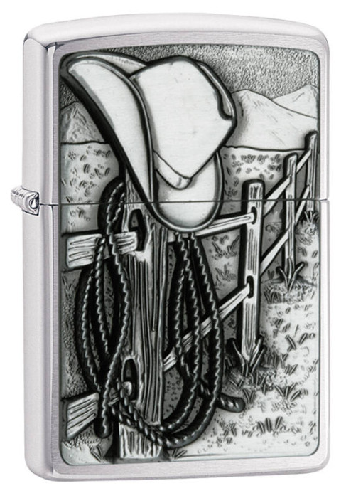 Зажигалка ZIPPO Classic Brushed Chrome 24879