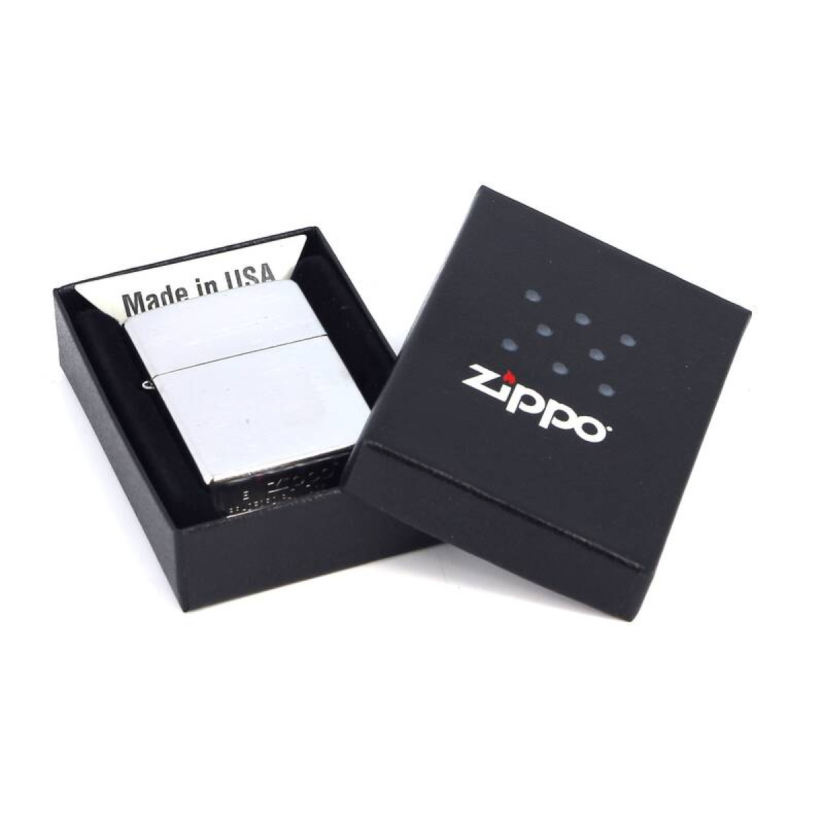 Зажигалка ZIPPO Classic Brushed Chrome 28181 5