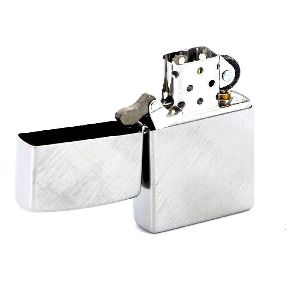 Зажигалка ZIPPO Classic Brushed Chrome 28182 6
