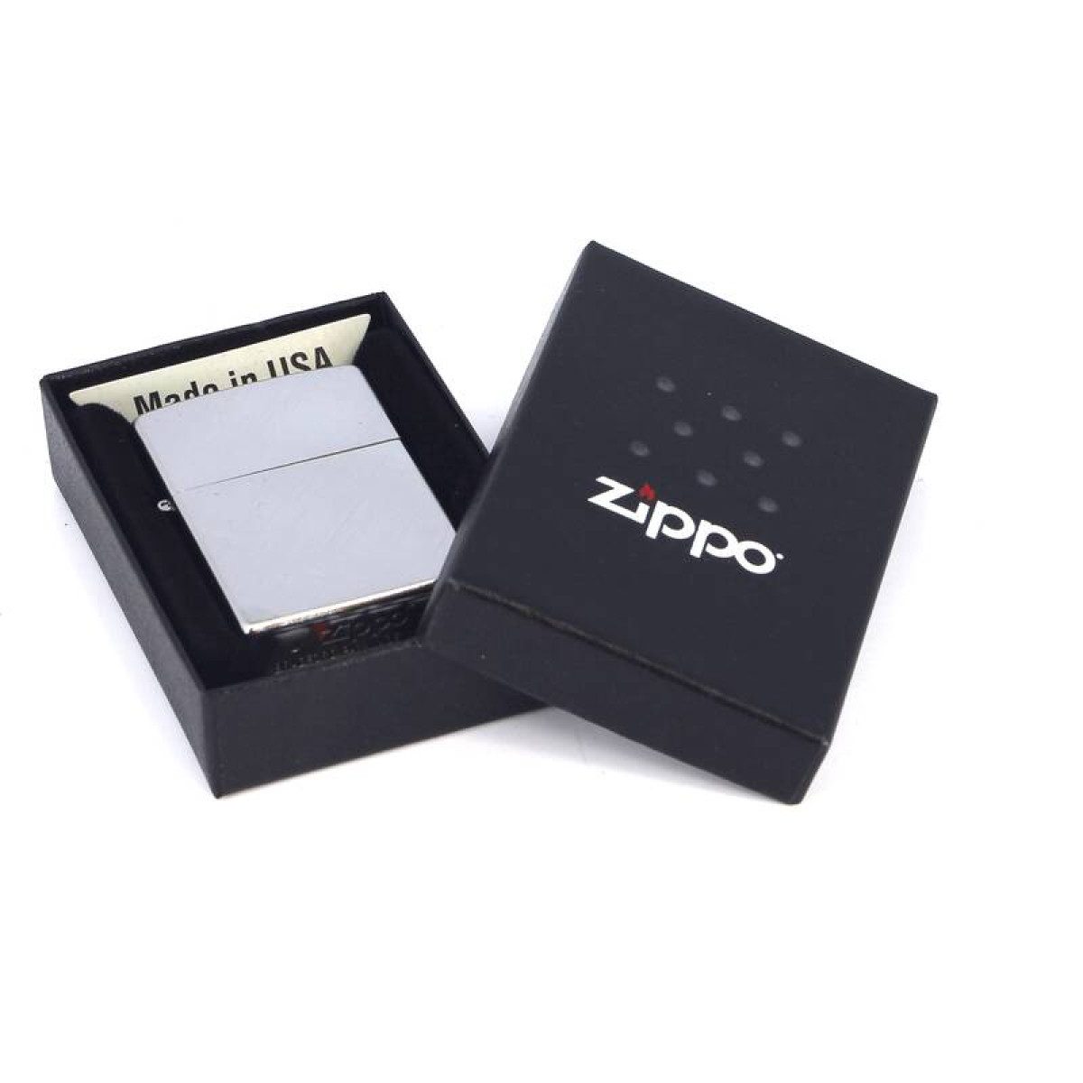 Зажигалка ZIPPO Classic Brushed Chrome 28182 5