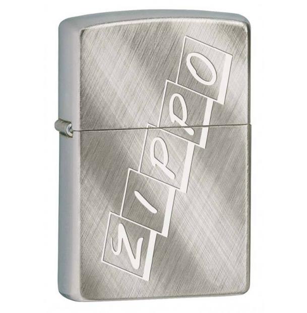 Зажигалка ZIPPO Classic Brushed Chrome 28182 ZIPPO