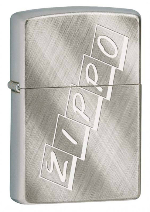 Зажигалка ZIPPO Classic Brushed Chrome 28182 ZIPPO