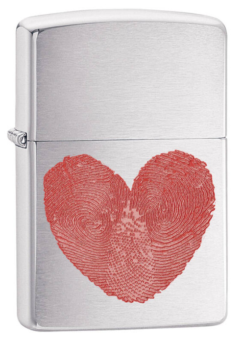 Зажигалка ZIPPO Classic Brushed Chrome 29068
