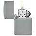 Зажигалка ZIPPO Classic Flat Grey 49452