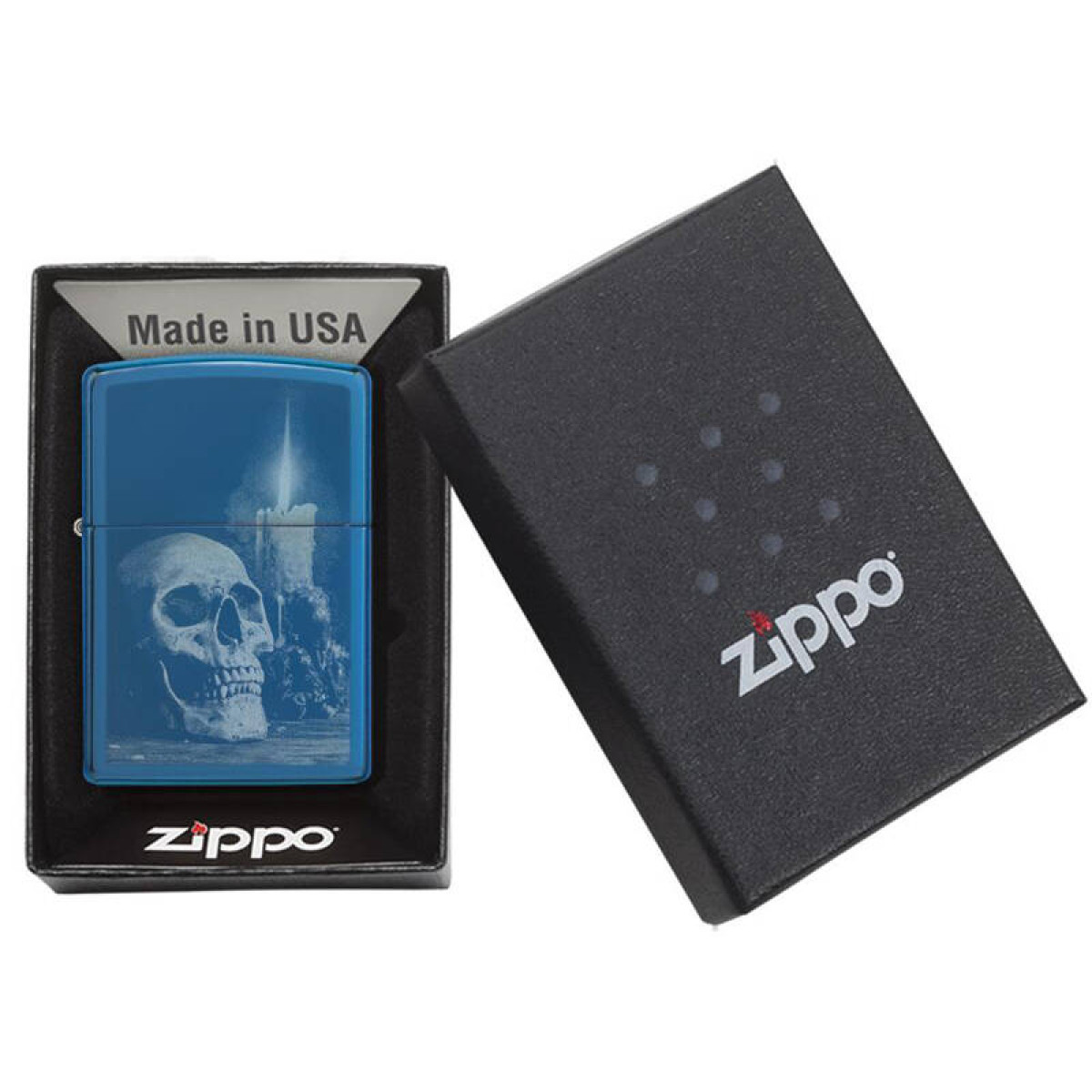 Зажигалка ZIPPO Classic High Polish Blue 5