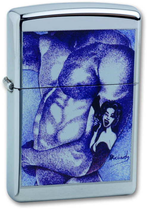 Зажигалка ZIPPO Classic High Polish Chrome 250 Body Tattoo