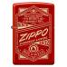 Зажигалка ZIPPO Classic Metallic Red 48620