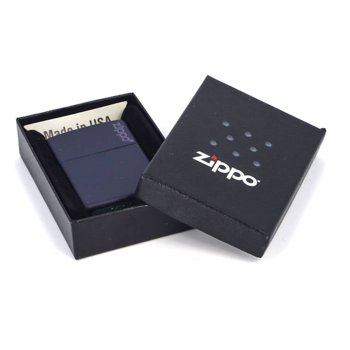 Зажигалка ZIPPO Classic Navy Matte 2