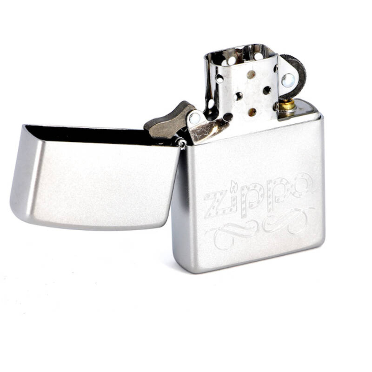 Зажигалка ZIPPO Classic Satin Chrome 5
