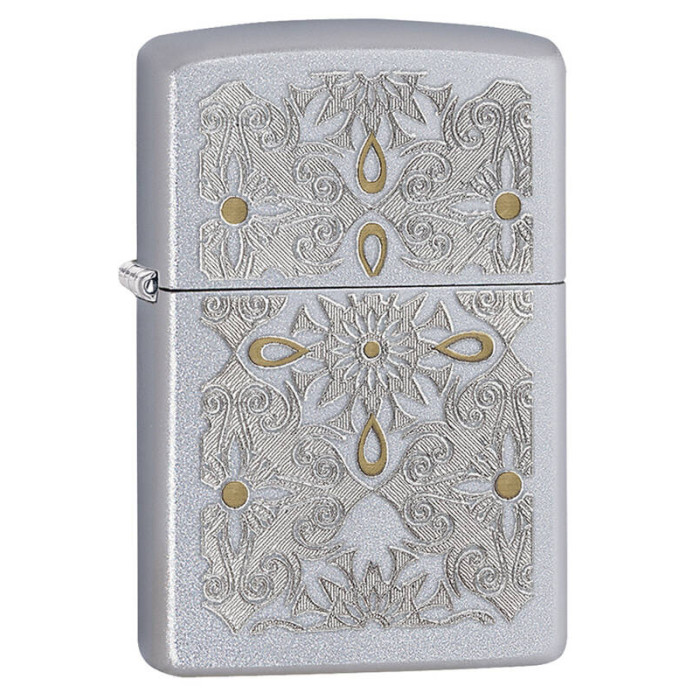 Зажигалка ZIPPO Classic Satin Chrome