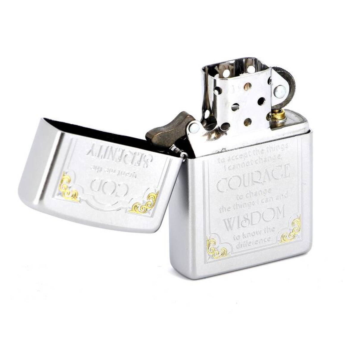 Зажигалка ZIPPO Classic Satin Chrome 3