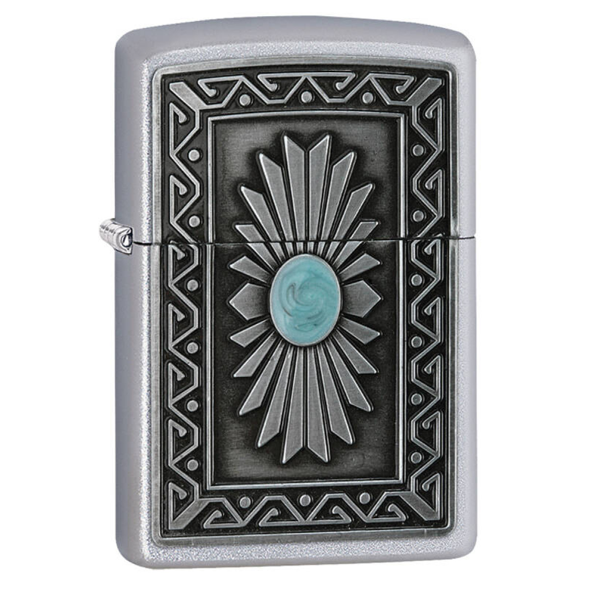 Зажигалка ZIPPO Classic Satin Chrome 1