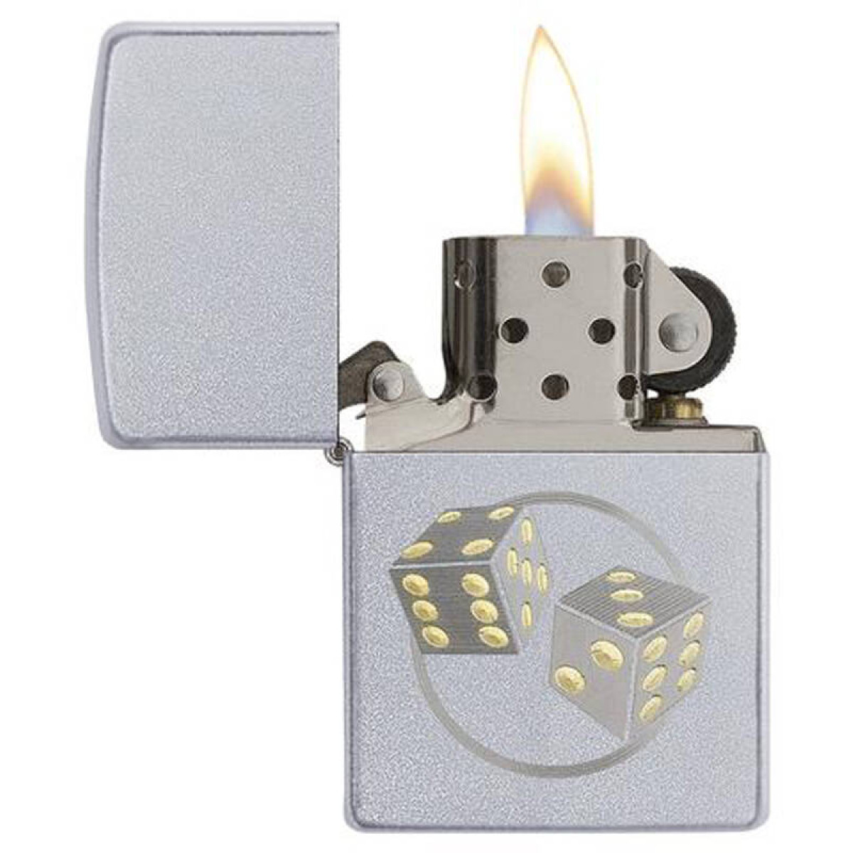 Зажигалка ZIPPO Classic Satin Chrome 3