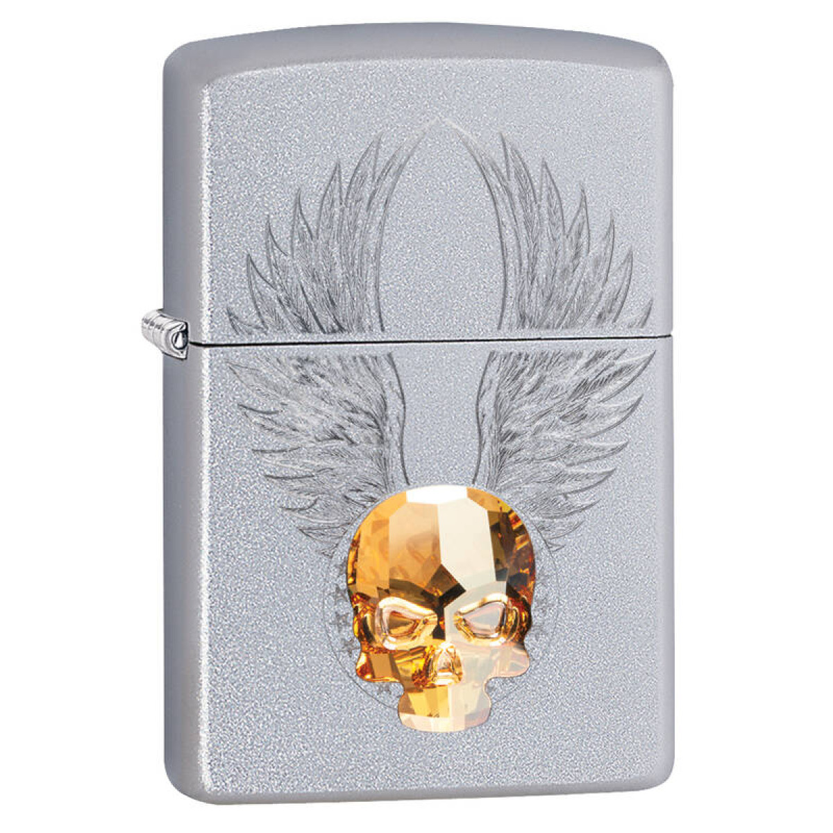 Зажигалка ZIPPO Classic Satin Chrome 49034 1