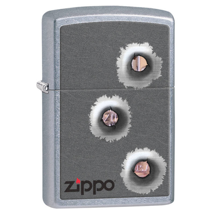 Зажигалка ZIPPO Classic Street Chrome