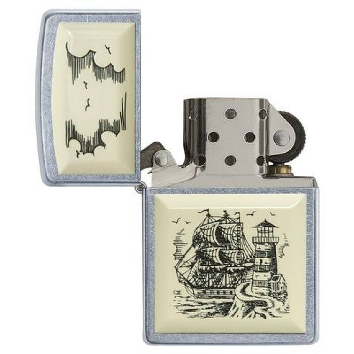 Зажигалка ZIPPO Classic Street Chrome 4