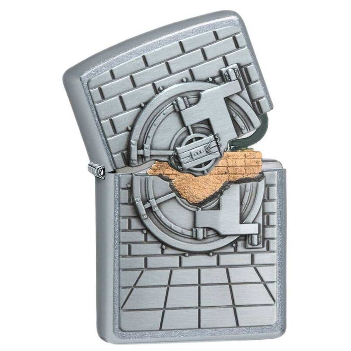 Зажигалка ZIPPO Classic Street Chrome 1