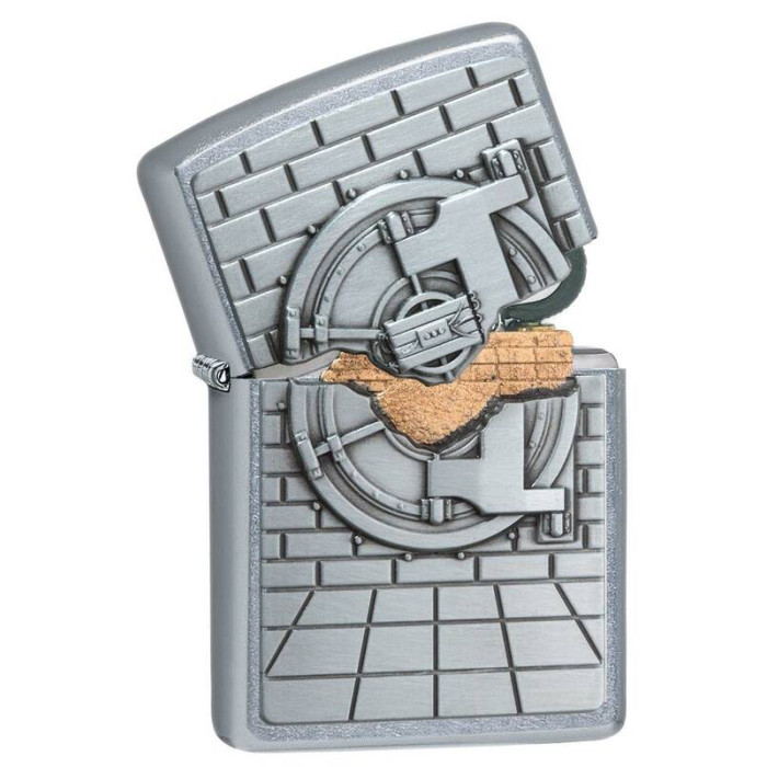 Зажигалка ZIPPO Classic Street Chrome