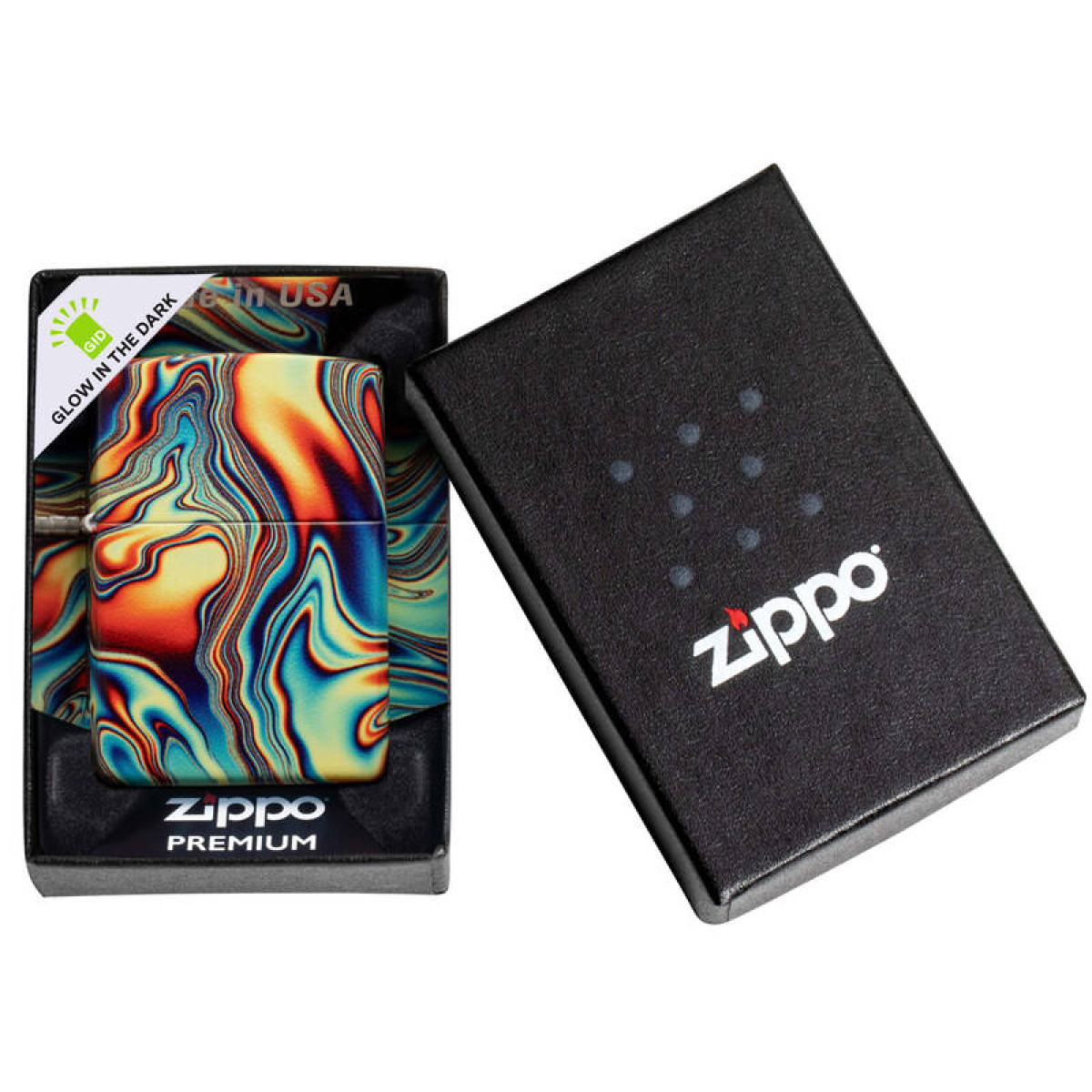 Зажигалка ZIPPO Colorful Swirl 48612 9
