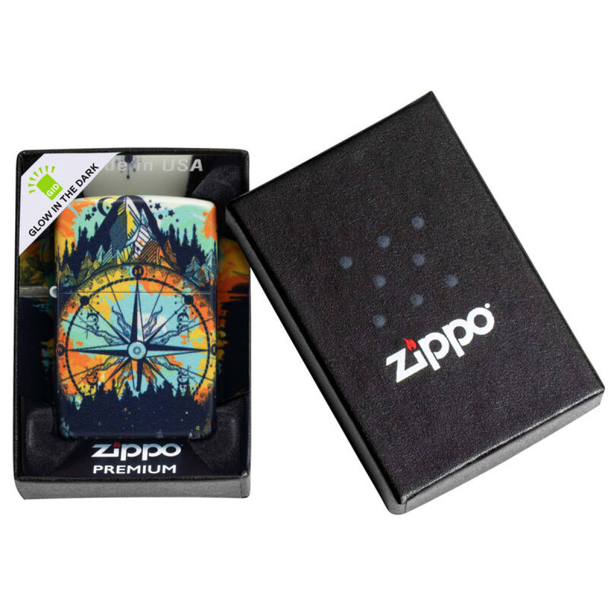 Зажигалка ZIPPO Compass Design 49805 5