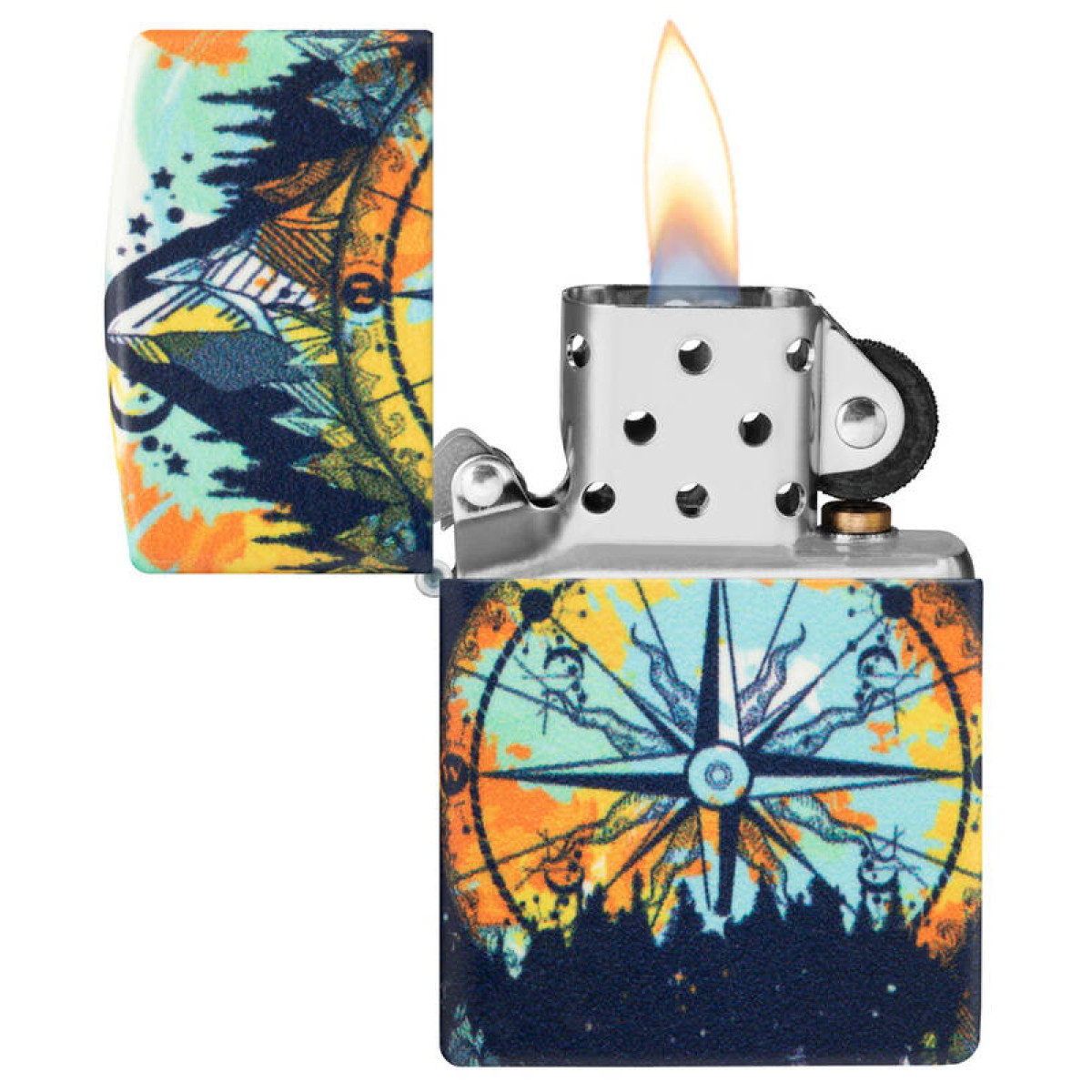 Зажигалка ZIPPO Compass Design 49805 4