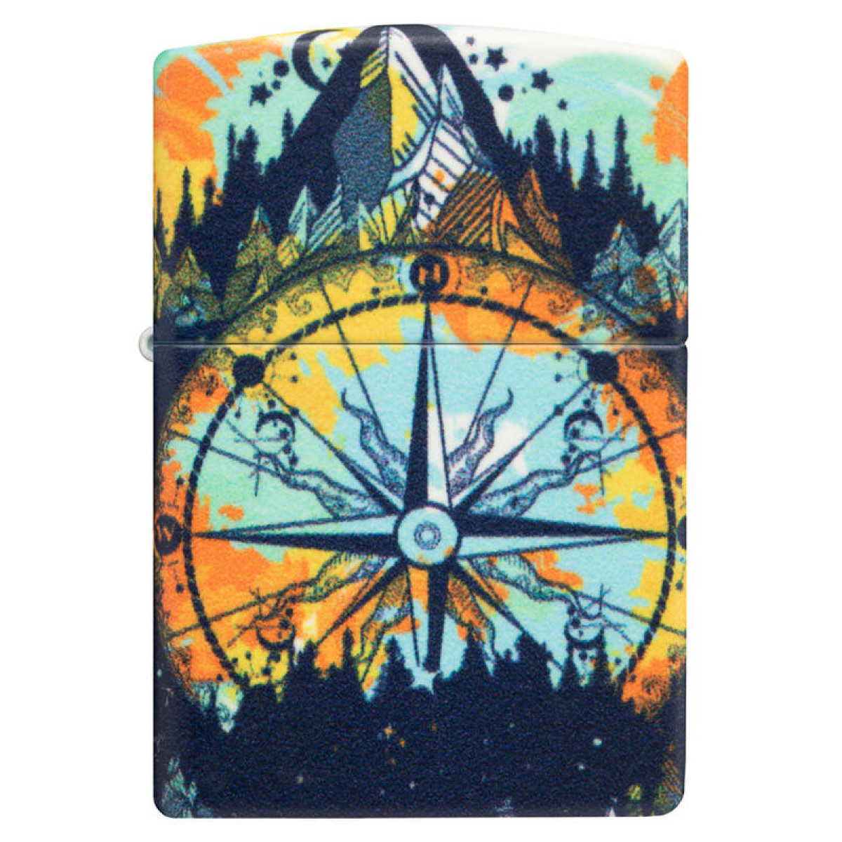 Зажигалка ZIPPO Compass Design 49805 2