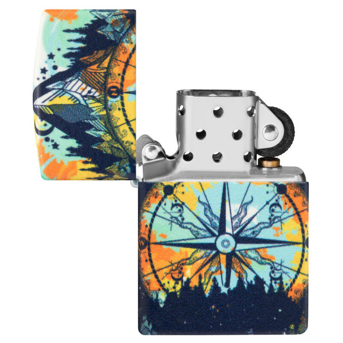 Зажигалка ZIPPO Compass Design 49805 3