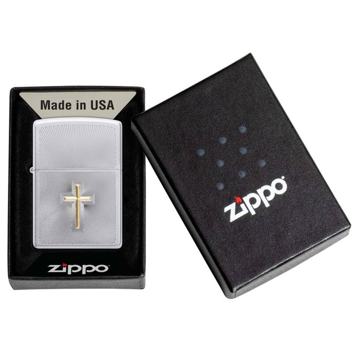 Зажигалка ZIPPO Cross Design 48581 2