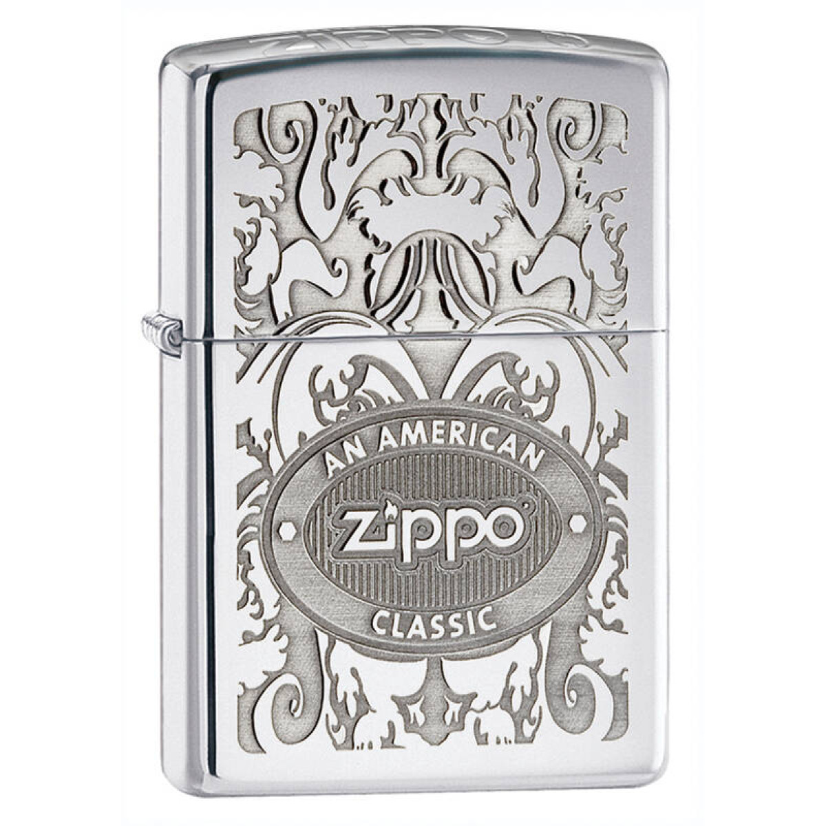 Зажигалка ZIPPO Crown Stamp High Polish Chrome 1