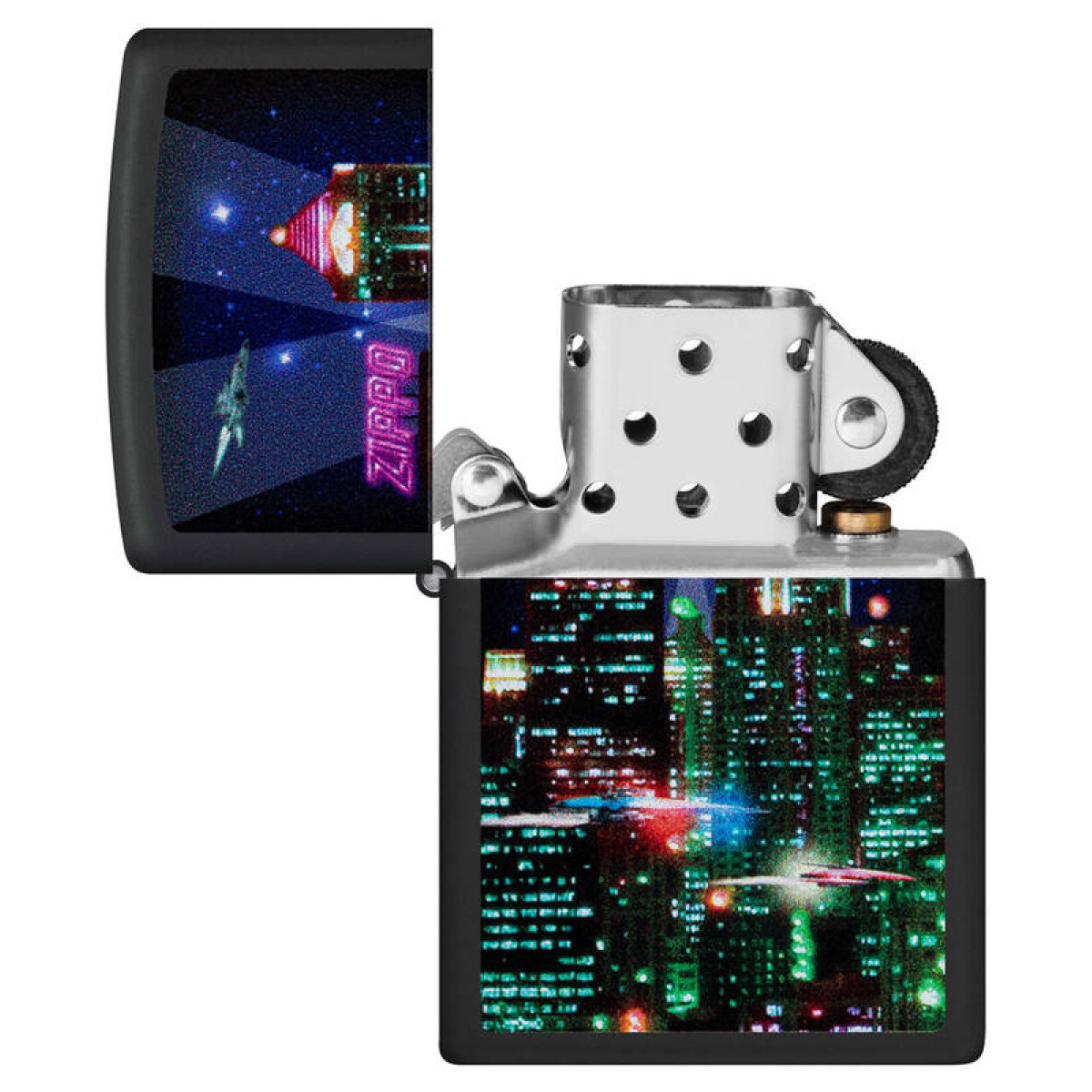 Зажигалка ZIPPO Cyber City 48506 4