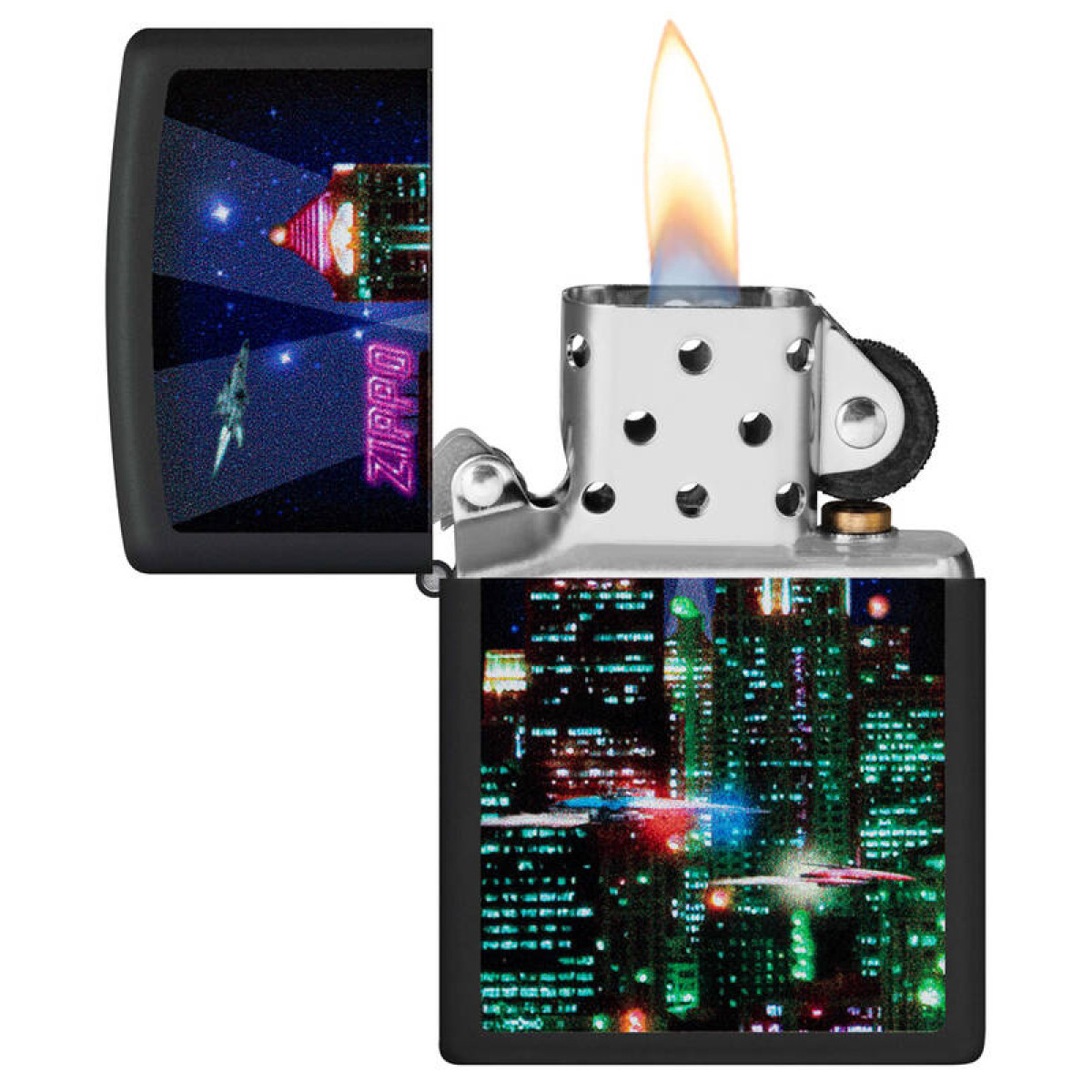 Зажигалка ZIPPO Cyber City 48506 5