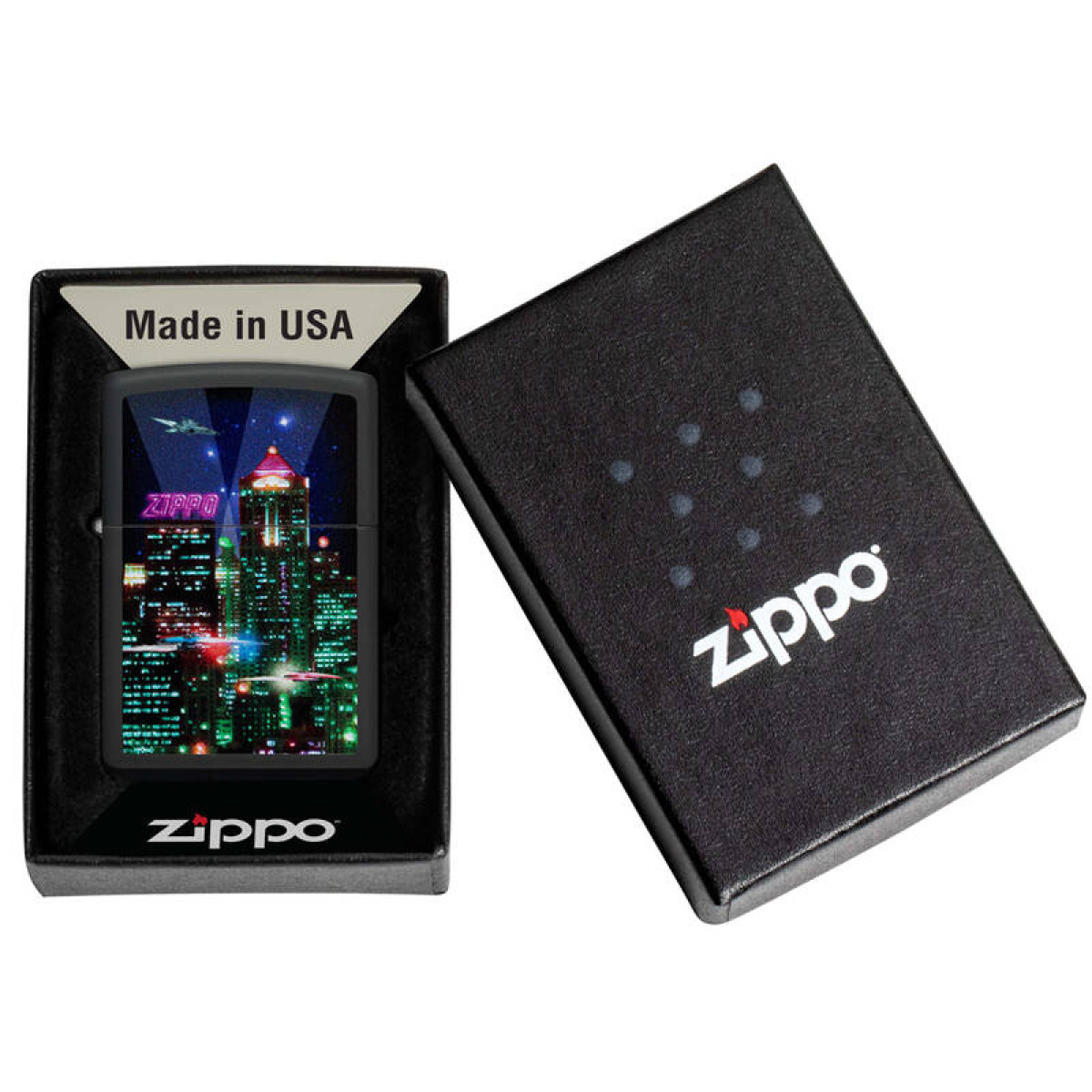 Зажигалка ZIPPO Cyber City 48506 3