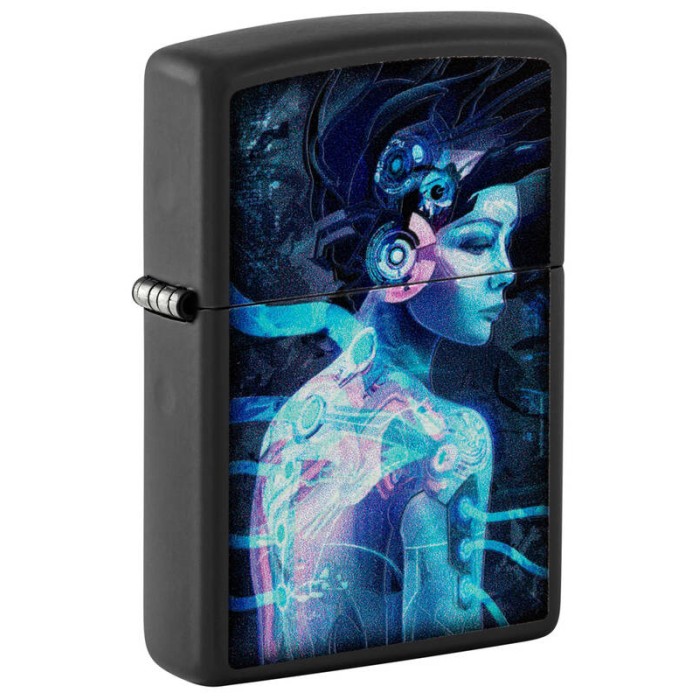 Зажигалка ZIPPO Cyborg Woman 48517