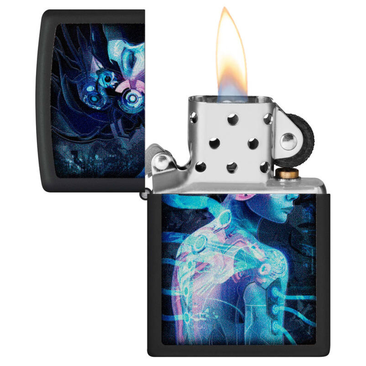 Зажигалка ZIPPO Cyborg Woman 48517 6