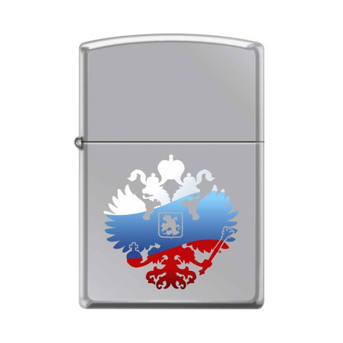 Зажигалка ZIPPO Двуглавый орёл High Polish Chrome 1