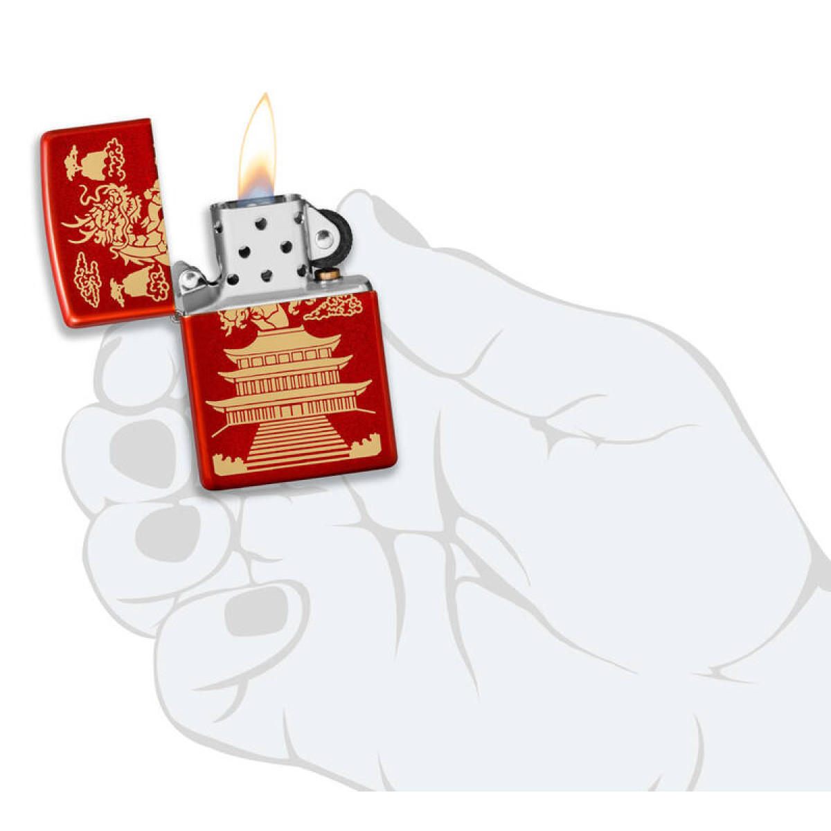 Зажигалка ZIPPO Eastern Design 49517 2
