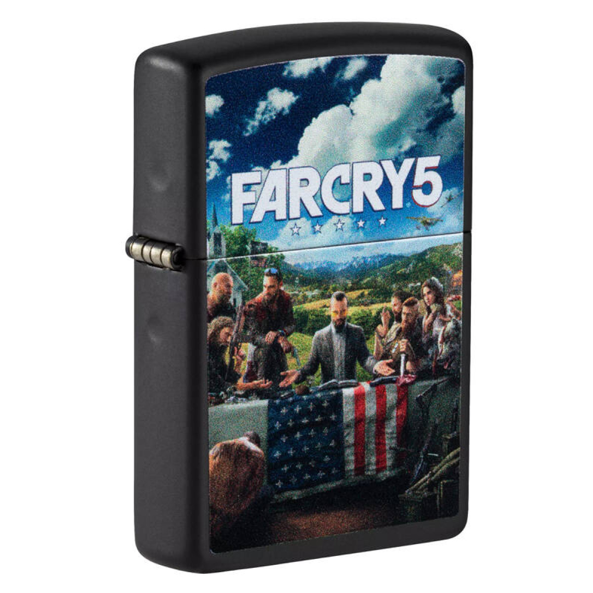 Зажигалка ZIPPO Far Cry 5 Black Matte 49244 1